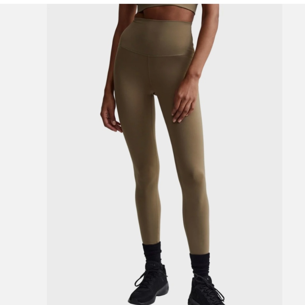Varley Women's Freesoft High Rise Leggings Dusty Green Size M NWOT